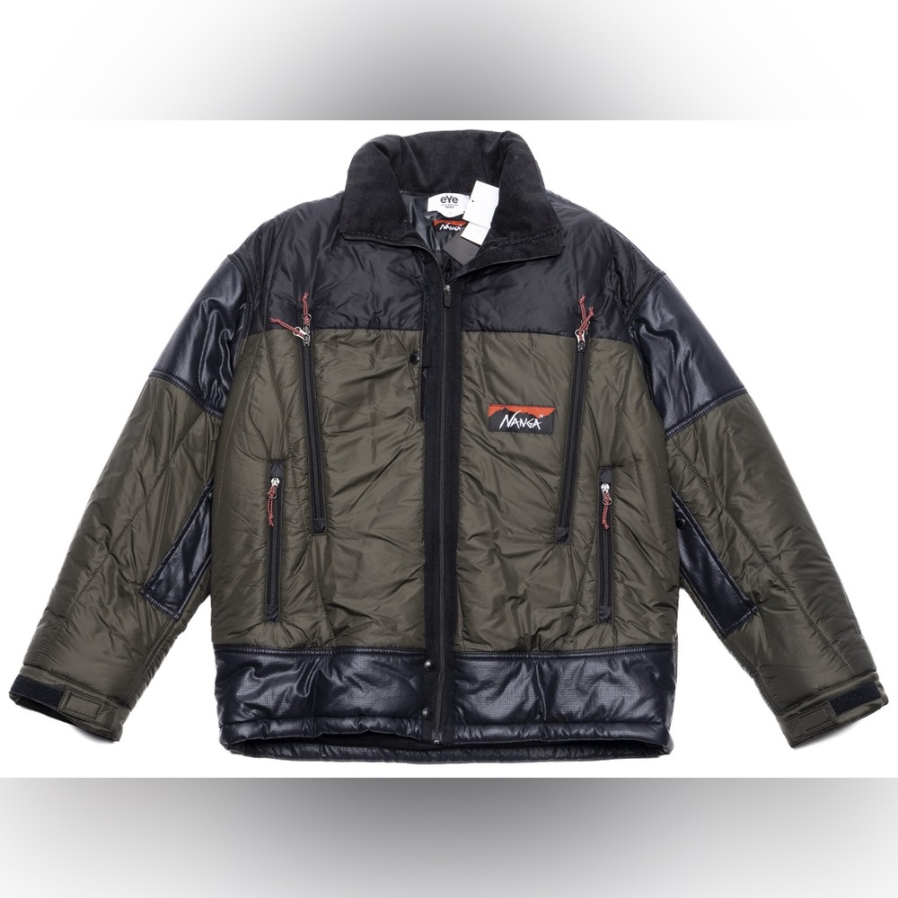 eYe Junya Watanabe MAN X Nanga 2023AW High Neck Nylon Short Down Jacket - Picture 2 of 2